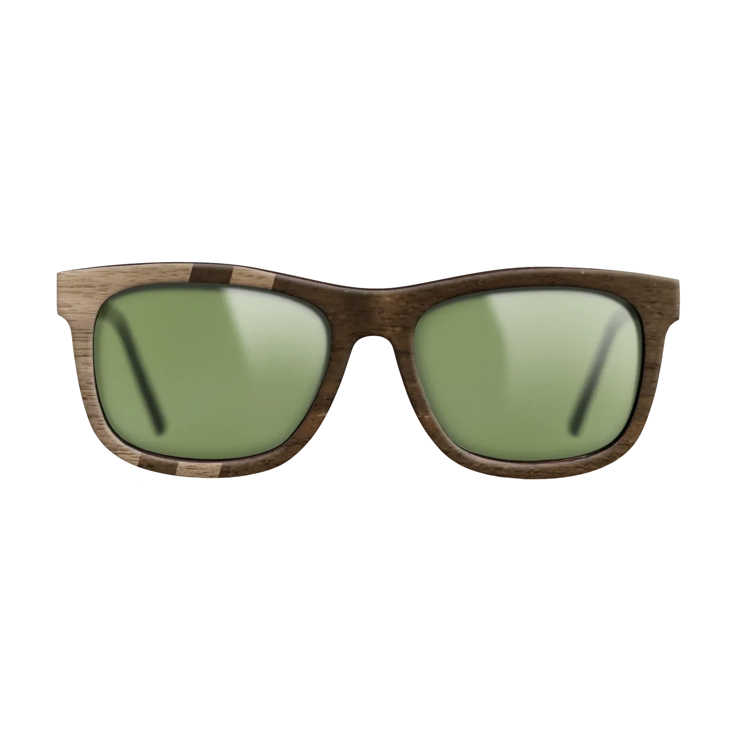 Ziricote Dark Quartered,Walnut: Straight Grain: Splice - The Hero - Square - SIRIS wood optic