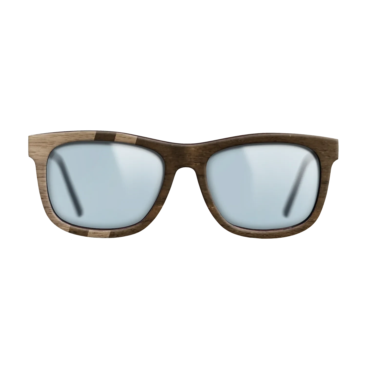 Ziricote Dark Quartered,Walnut: Straight Grain: Splice - The Hero - Square - SIRIS wood optic