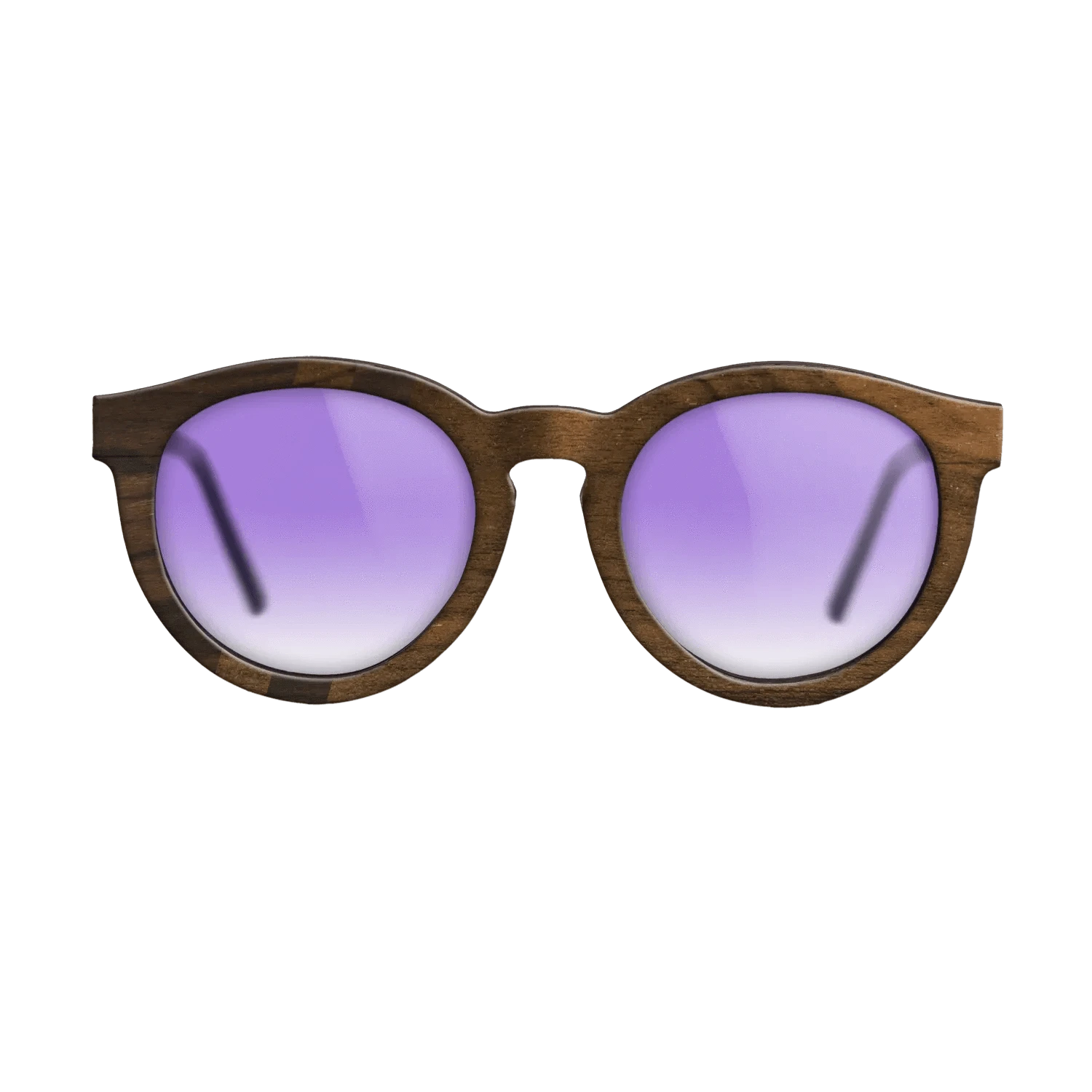 Ziricote Dark Quartered,Ziricote Light Quartered: Splice - The Rebel - Round - SIRIS wood optic