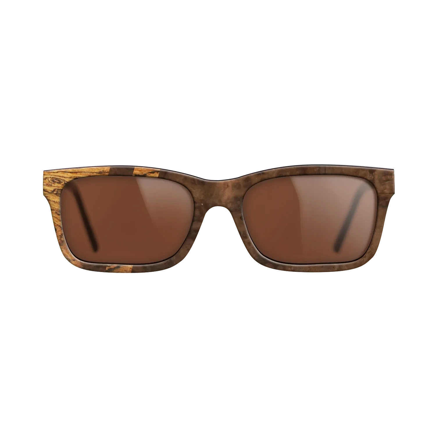 Walnut Burl,Bocote: Splice - The Sage - Rectangle - SIRIS wood optic