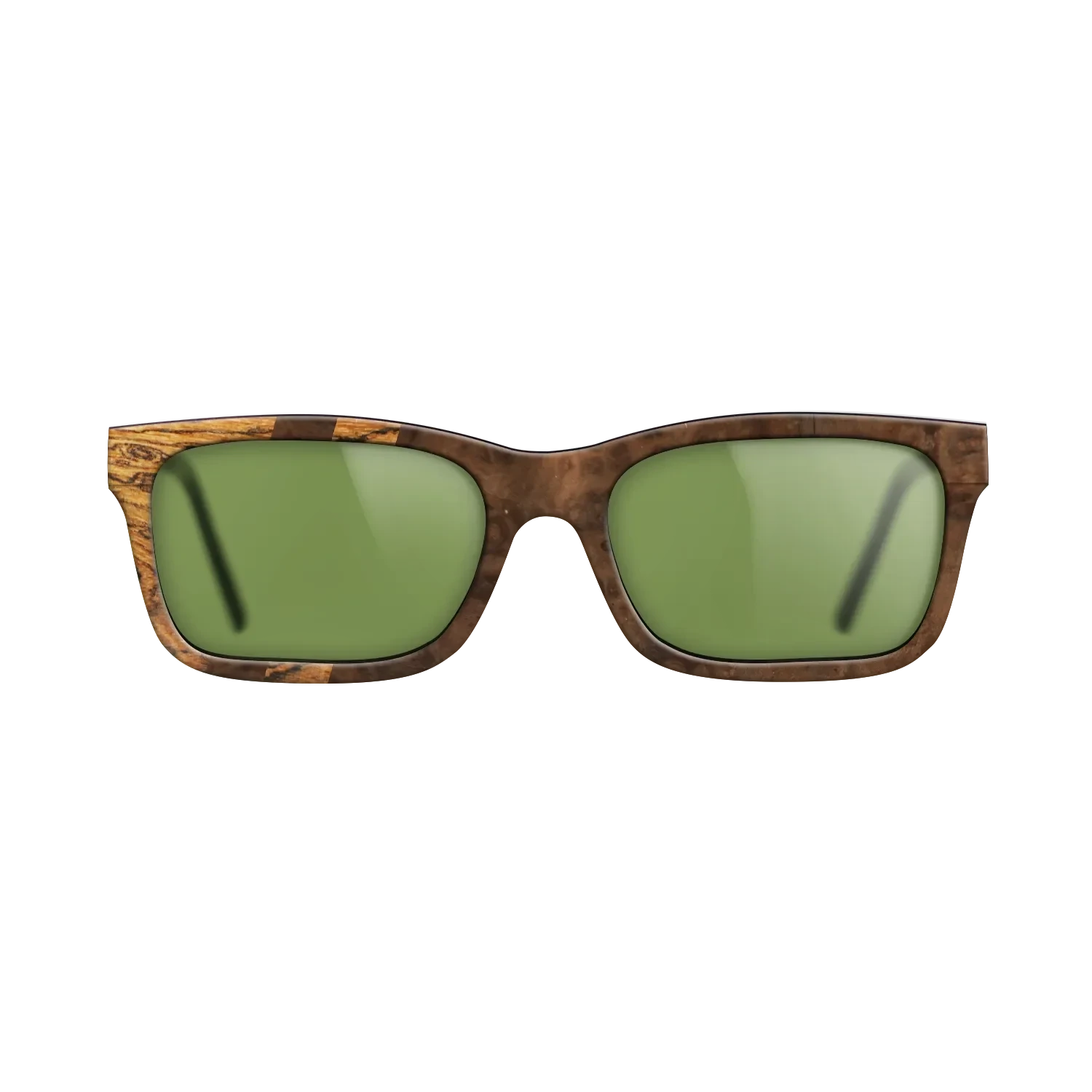 Walnut Burl,Bocote: Splice - The Sage - Rectangle - SIRIS wood optic