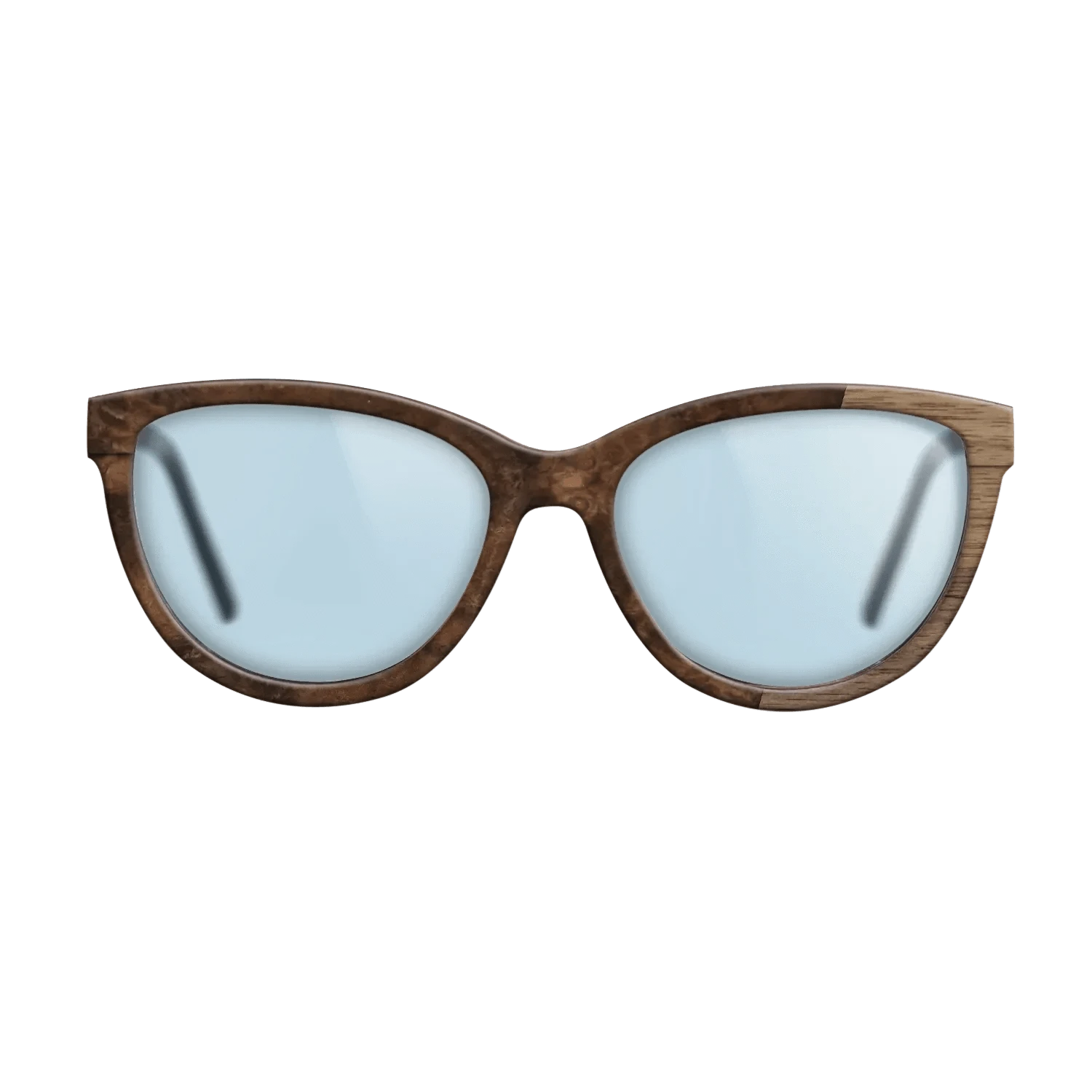 Walnut Burl,Walnut: Straight Grain: Bauhaus - The Maiden - Cat - 1423 - SIRIS wood optic