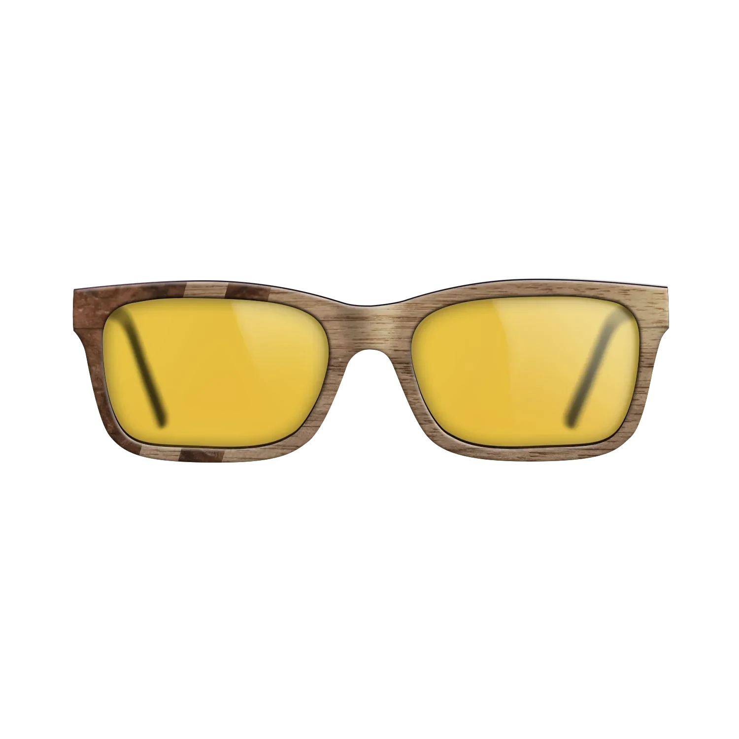 Walnut Burl,Walnut: Straight Grain: Splice - The Sage - Rectangle - SIRIS wood optic