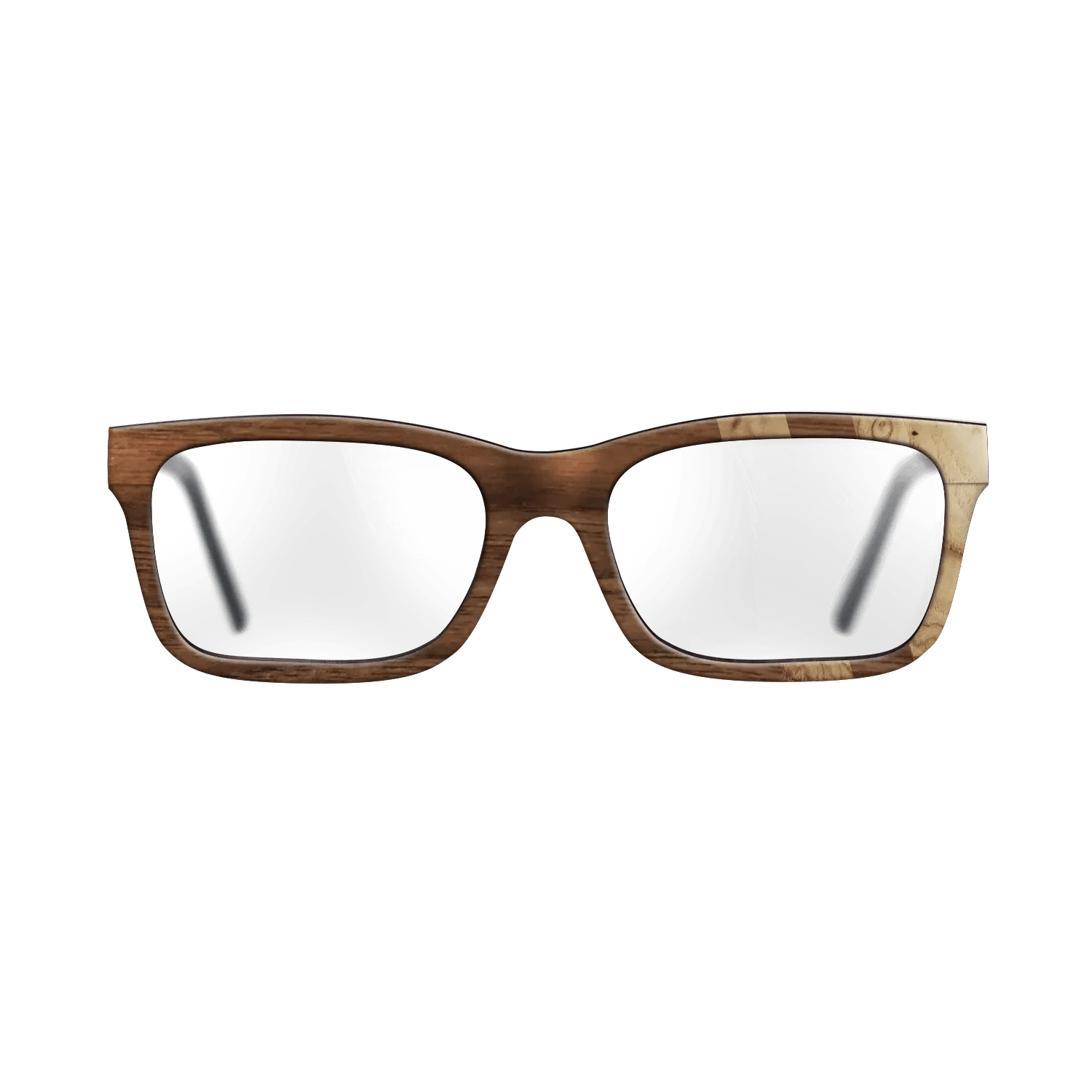 Walnut Claro Dark,Olive Burl: Splice - The Sage - Rectangle - SIRIS wood optic