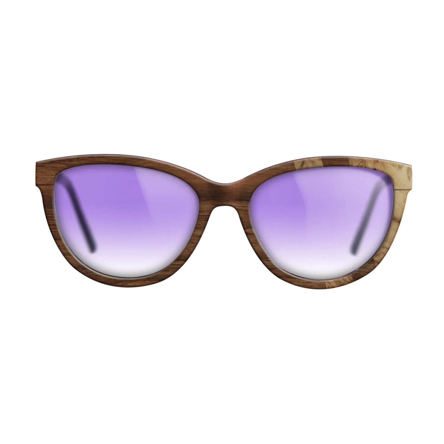 Walnut Claro Dark,Olive Burl: Splice - The Maiden - Cat - SIRIS wood optic