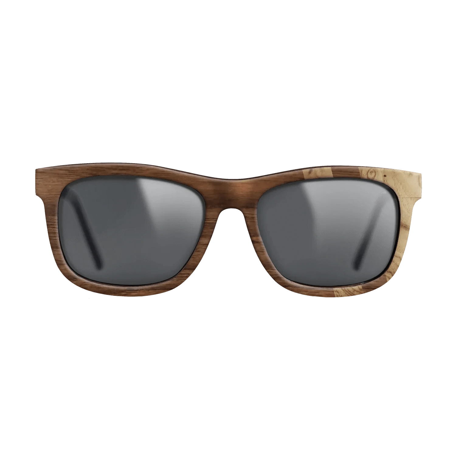 Walnut Claro Dark,Olive Burl: Splice - The Hero - Square - SIRIS wood optic