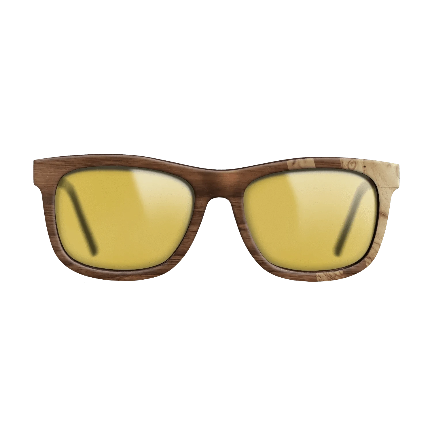 Walnut Claro Dark,Olive Burl: Splice - The Hero - Square - SIRIS wood optic