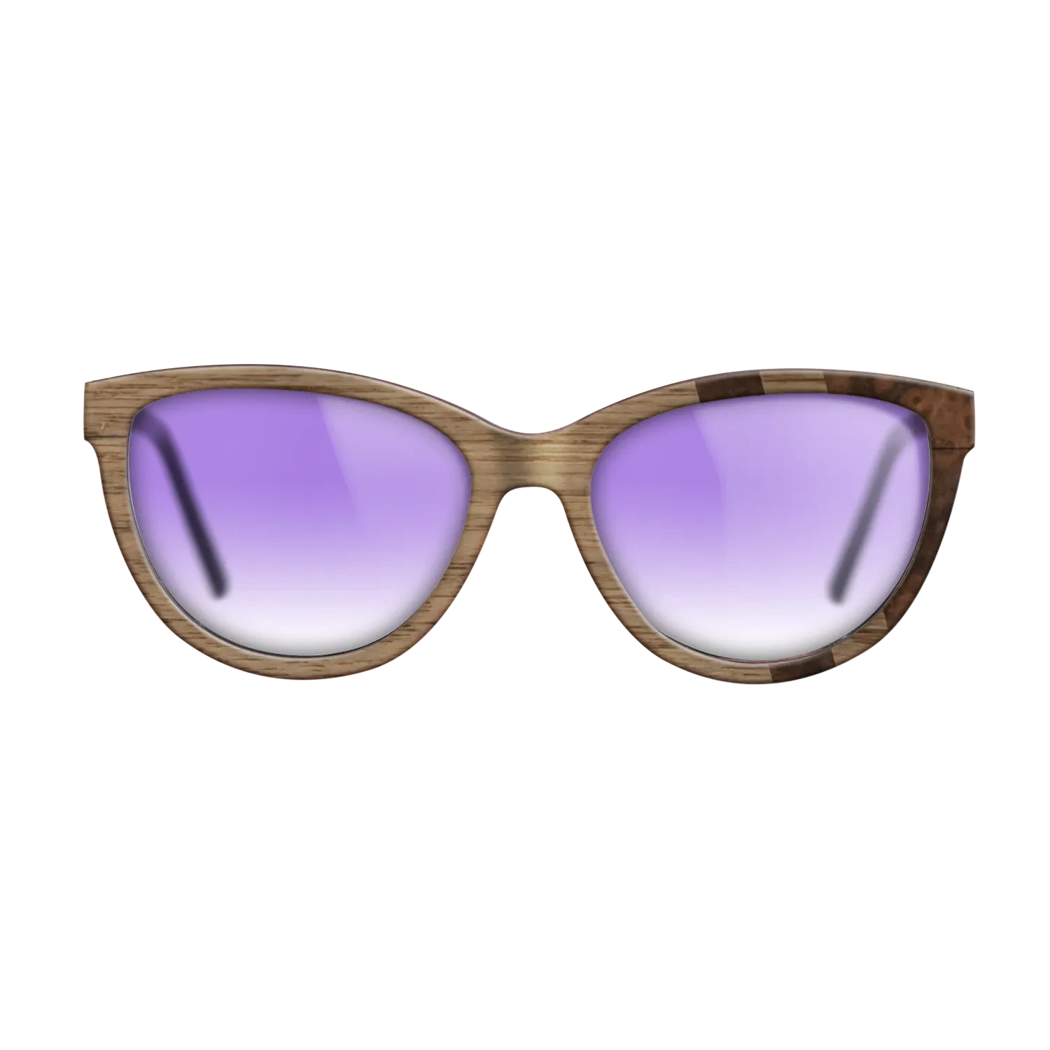 Walnut: Straight Grain,Walnut Burl: Splice - The Maiden - Cat - SIRIS wood optic