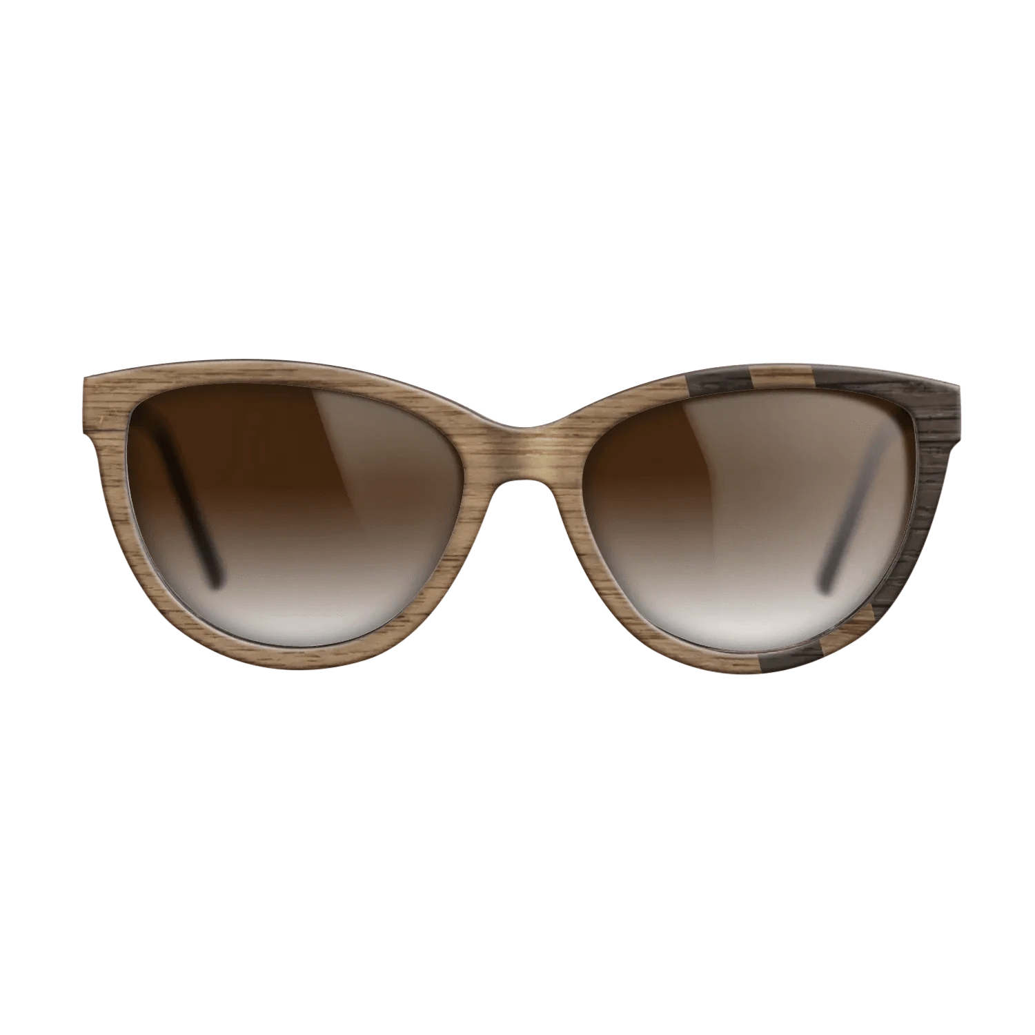 Walnut: Straight Grain,Fumed Oak: Splice - The Maiden - Cat - SIRIS wood optic