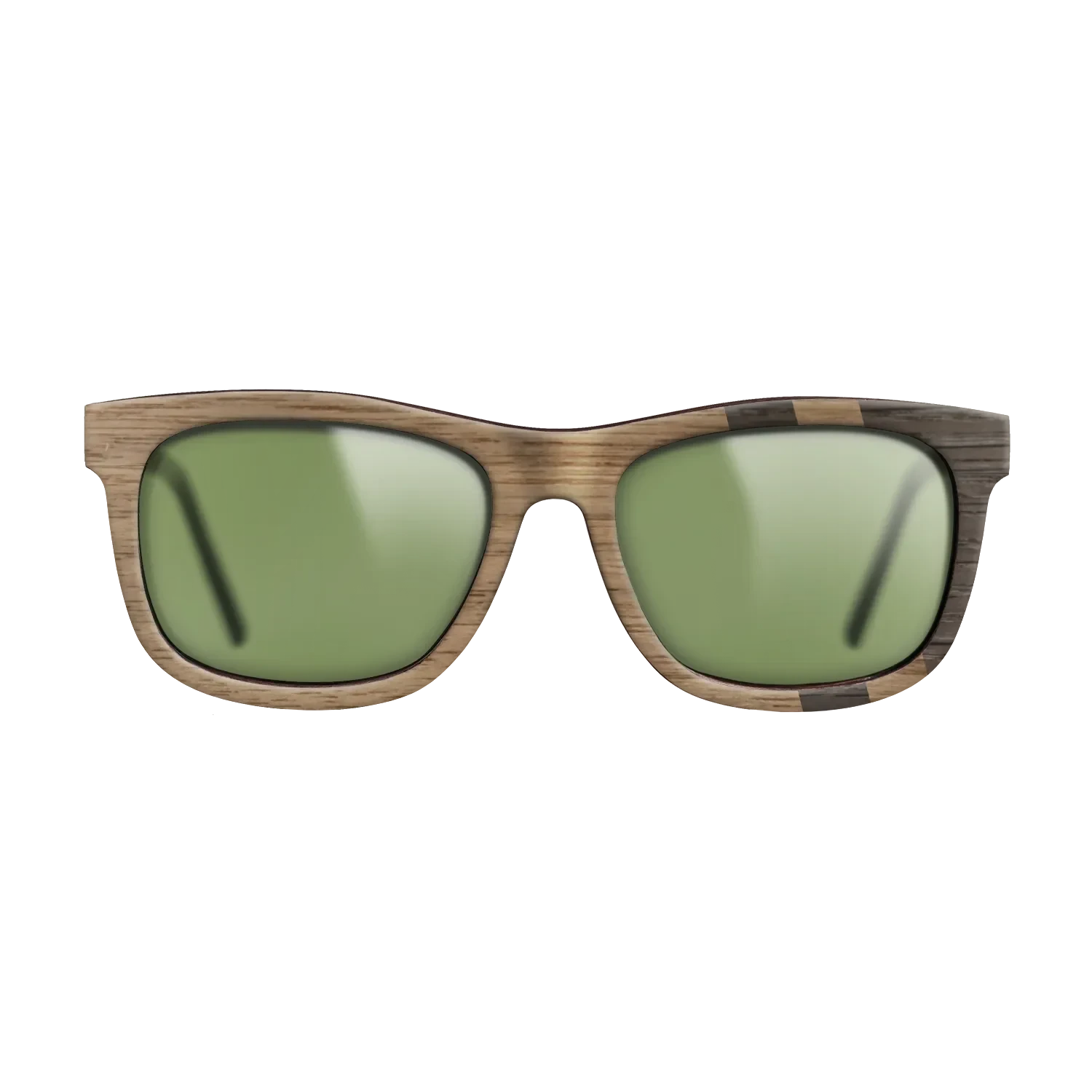 Walnut: Straight Grain,Fumed Oak: Splice - The Hero - Square - SIRIS wood optic