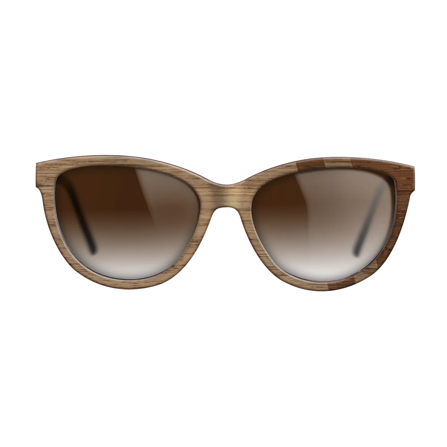 Walnut: Straight Grain,Wenge: Splice - The Maiden - Cat - SIRIS wood optic