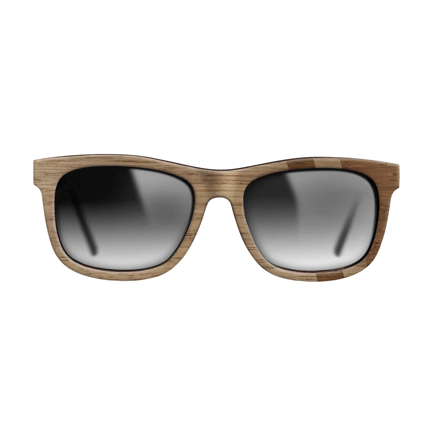 Walnut: Straight Grain,Wenge: Splice - The Hero - Square - SIRIS wood optic