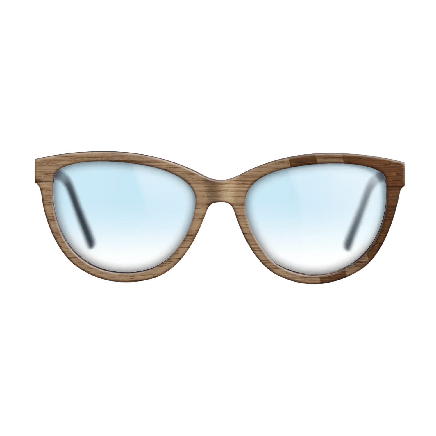 Walnut: Straight Grain,Wenge: Splice - The Maiden - Cat - SIRIS wood optic