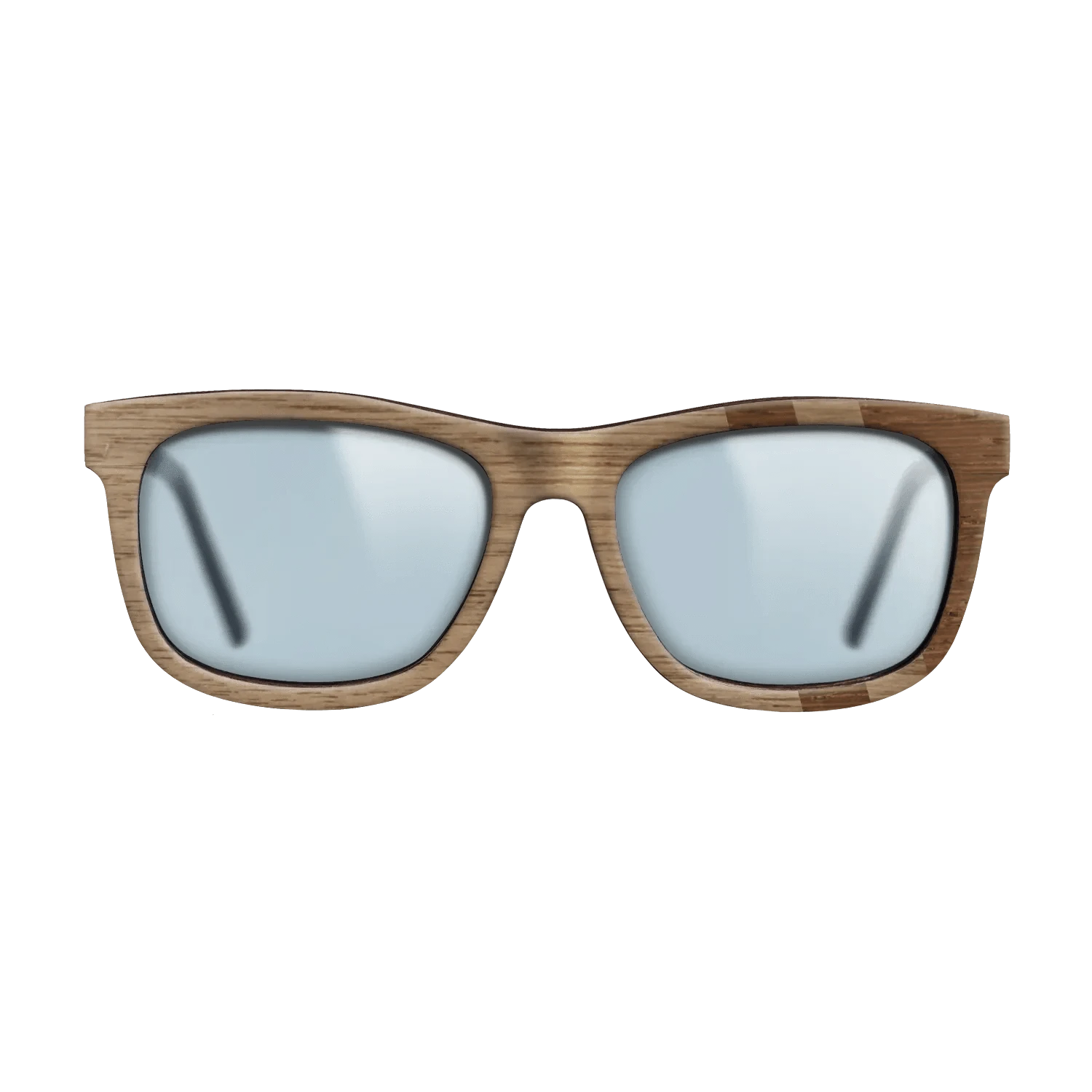 Walnut: Straight Grain,Wenge: Splice - The Hero - Square - SIRIS wood optic