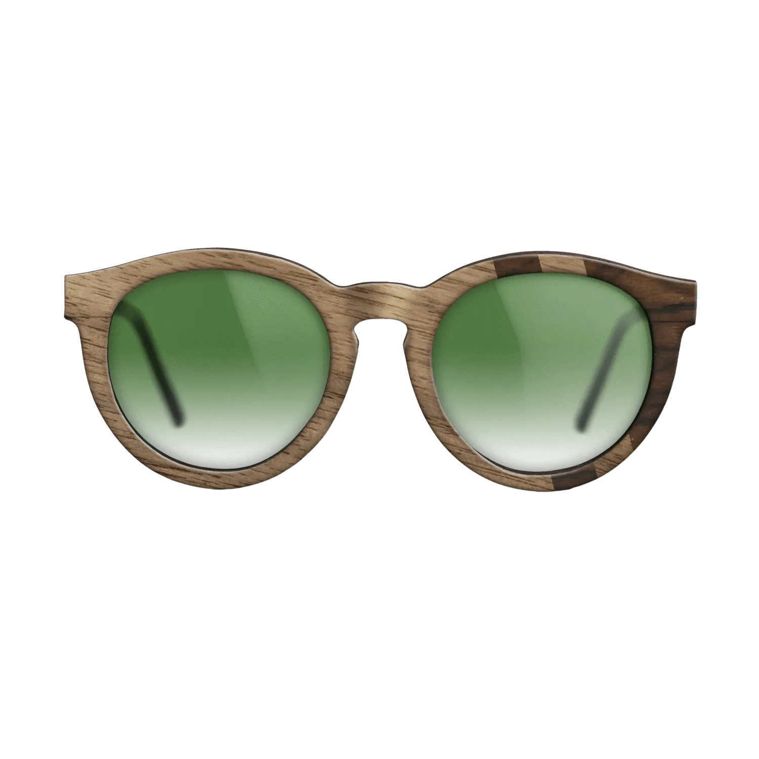 Walnut: Straight Grain,Ziricote Dark Quartered: Splice - The Rebel - Round - SIRIS wood optic