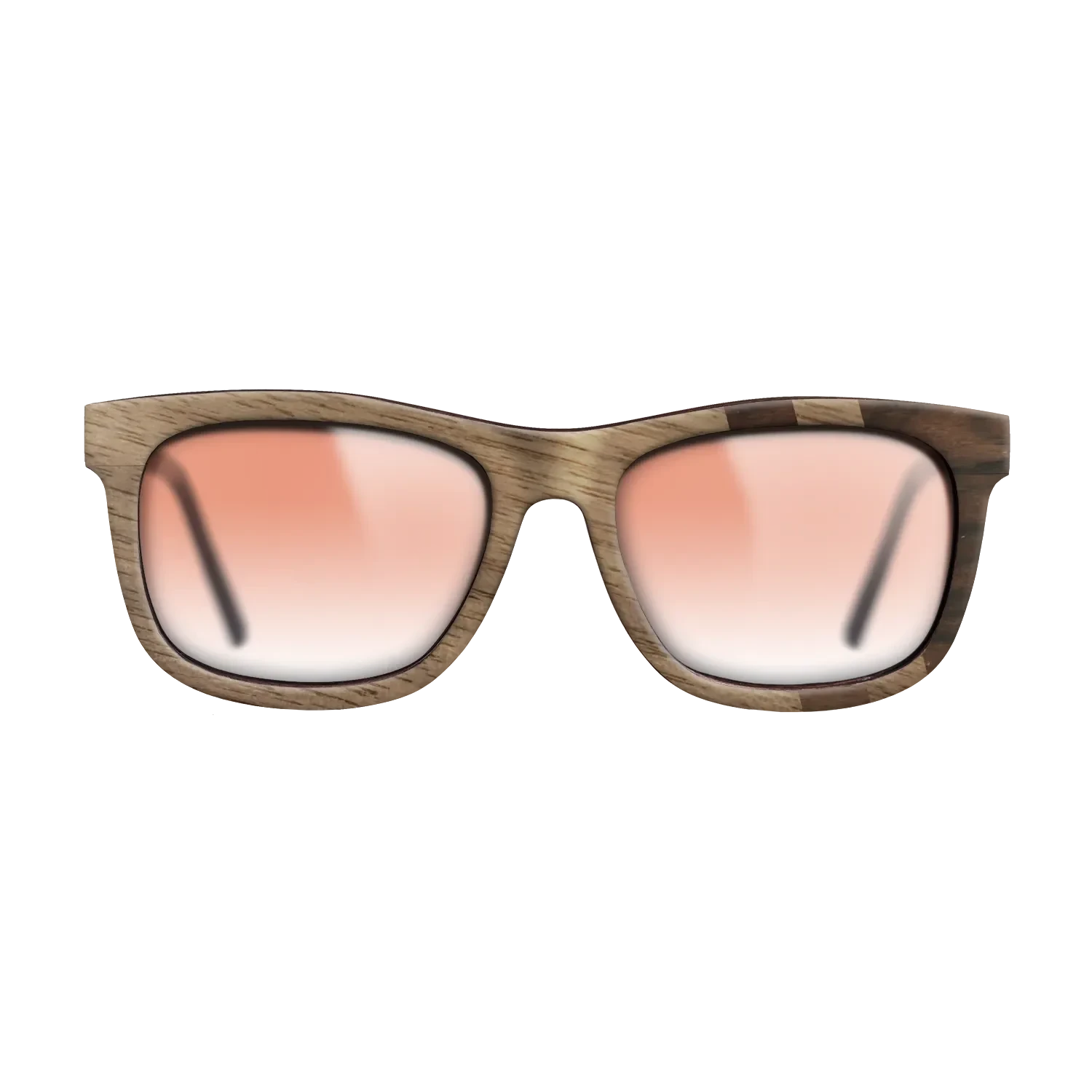 Walnut: Straight Grain,Ziricote Dark Quartered: Splice - The Hero - Square - SIRIS wood optic