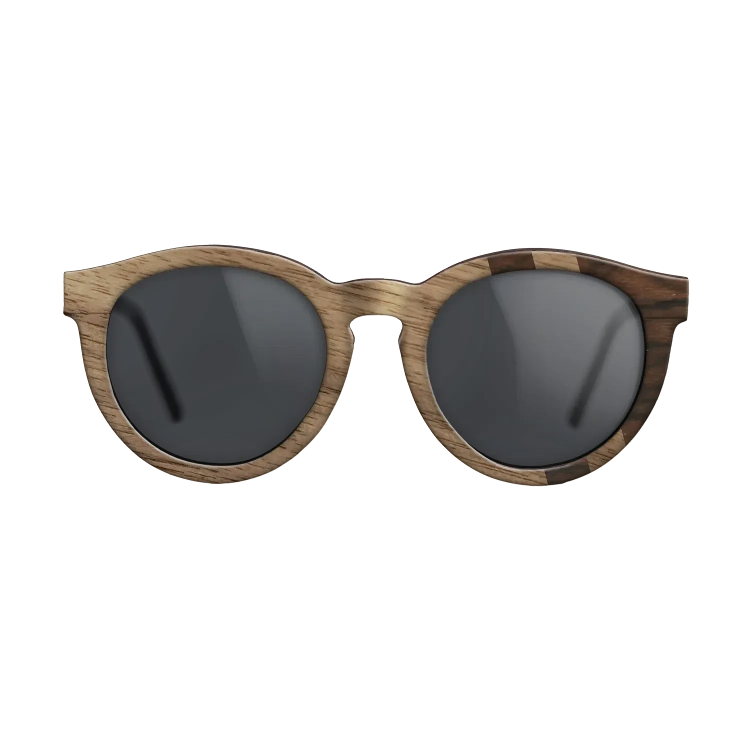 Walnut: Straight Grain,Ziricote Dark Quartered: Splice - The Rebel - Round - SIRIS wood optic