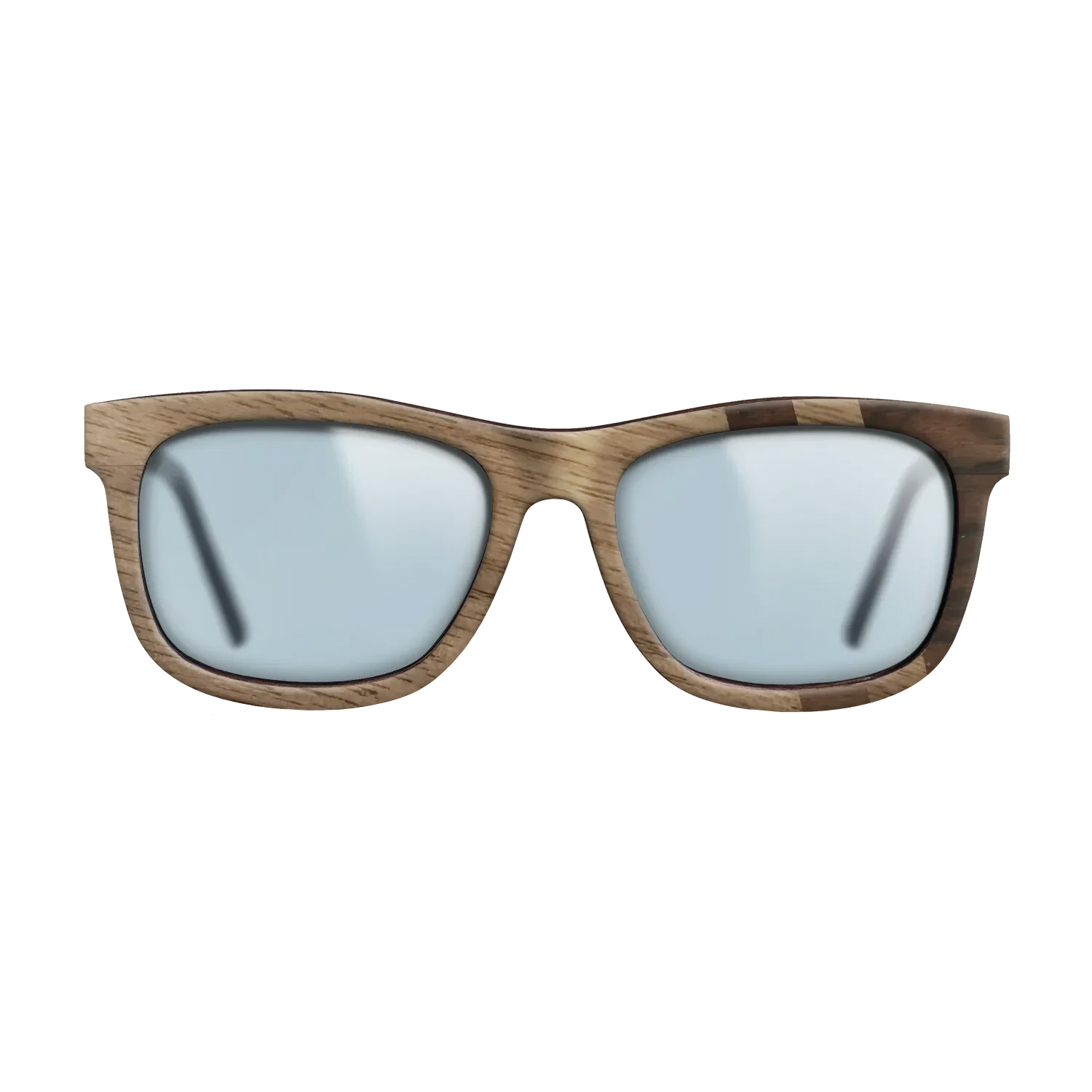 Walnut: Straight Grain,Ziricote Dark Quartered: Splice - The Hero - Square - SIRIS wood optic