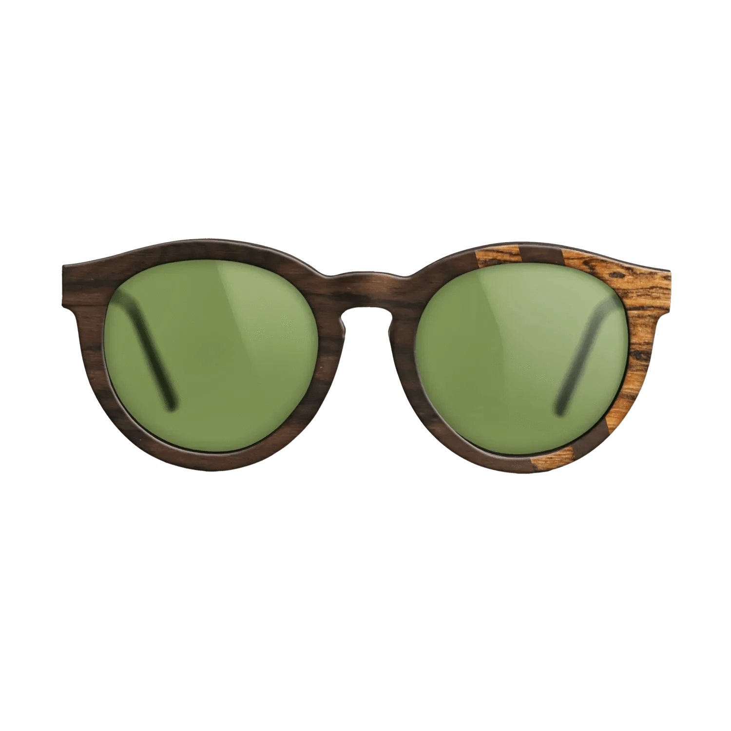 Ziricote Dark Quartered,Bocote: Splice - The Rebel - Round - SIRIS wood optic