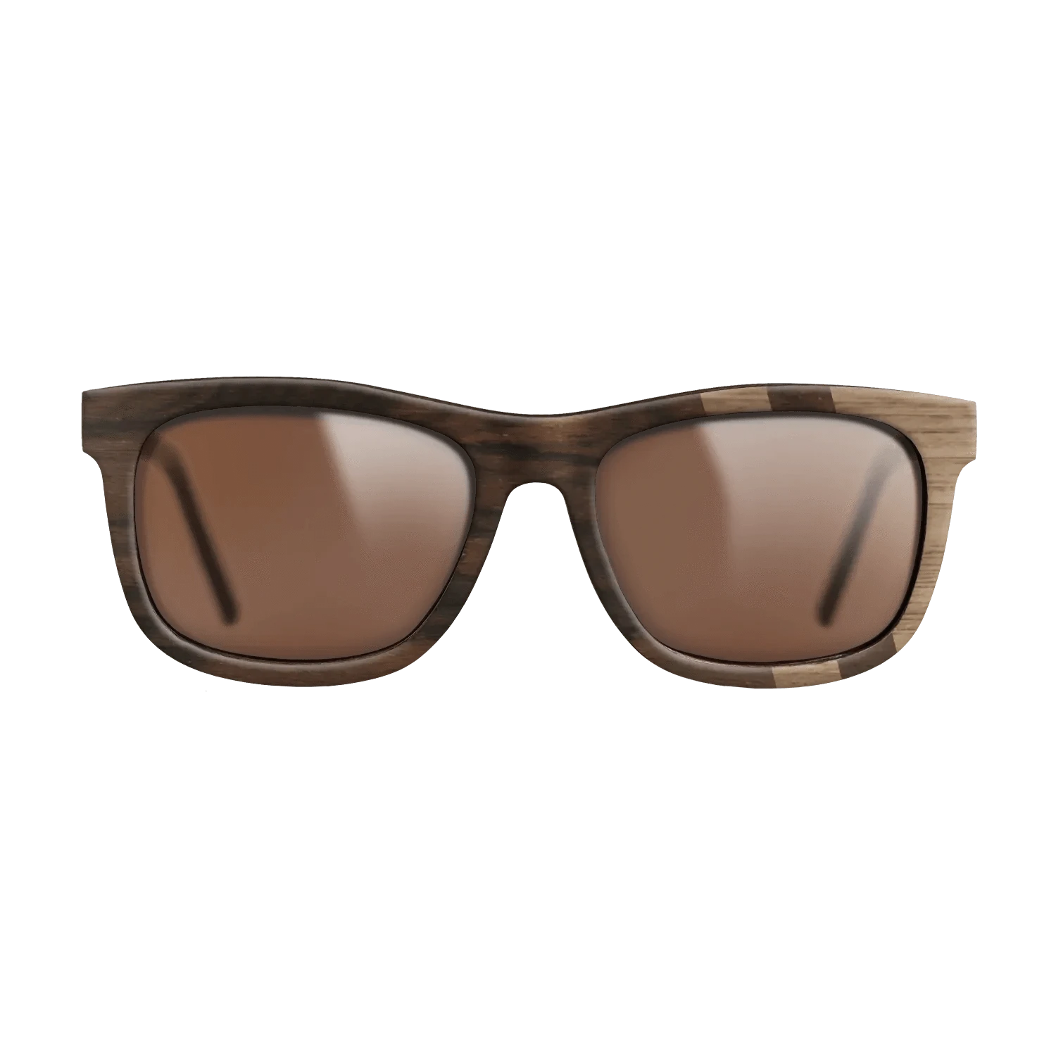 Ziricote Dark Quartered,Walnut: Straight Grain: Splice - The Hero - Square - 824 - SIRIS wood optic