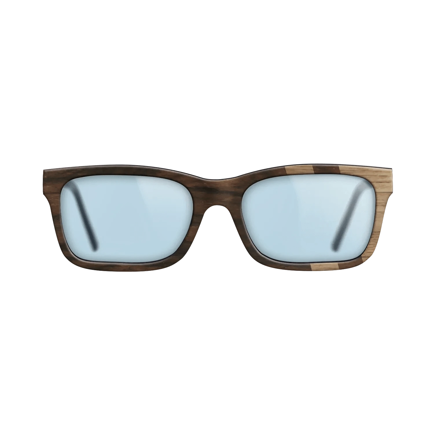 Ziricote Dark Quartered,Walnut: Straight Grain: Splice - The Sage - Rectangle - 824 - SIRIS wood optic