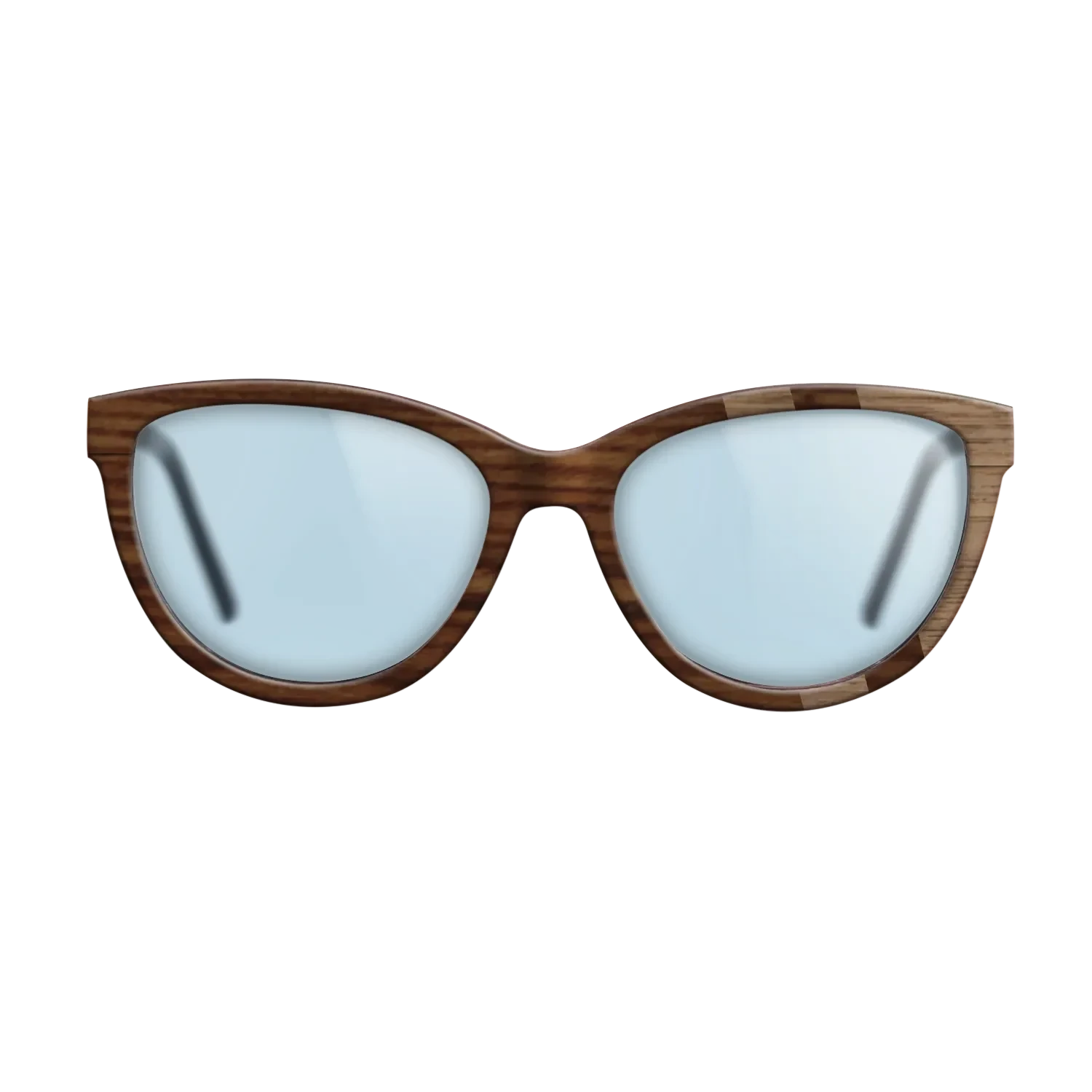 Santos Rosewood Dark,Walnut: Straight Grain: Splice - The Maiden - Cat - SIRIS wood optic