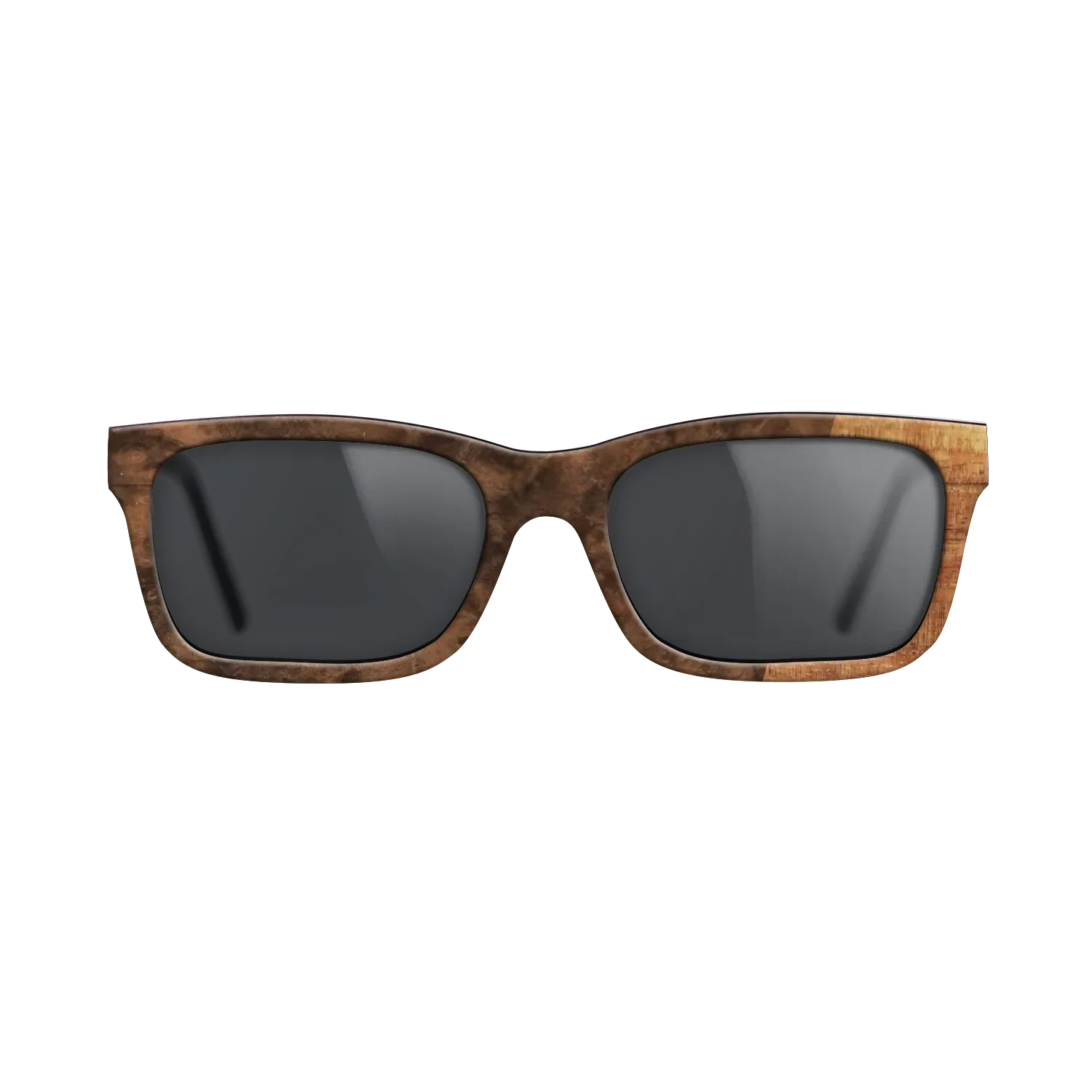 Koa,Walnut Burl: Bauhaus - The Sage - Rectangle - SIRIS wood optic