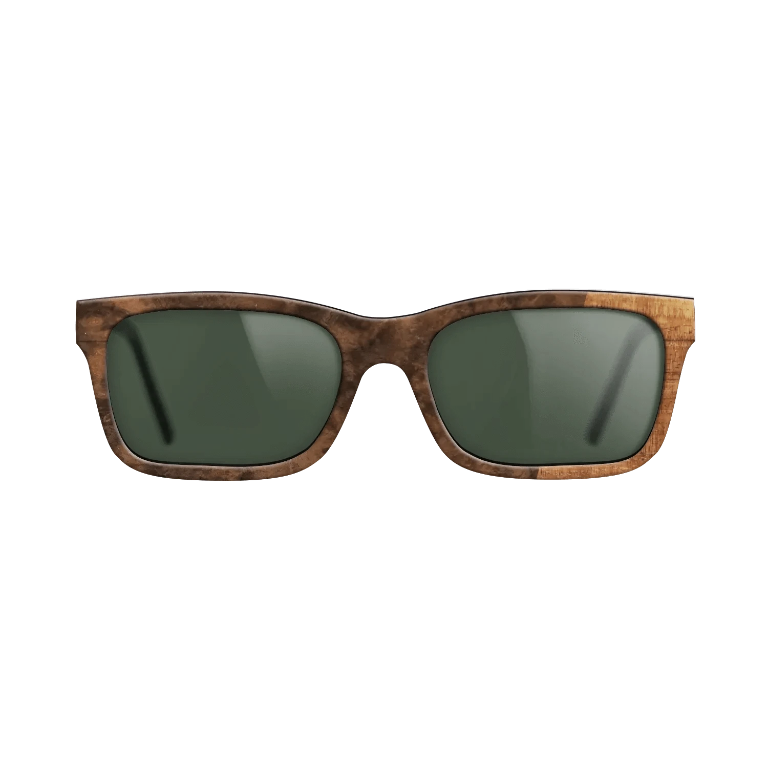 Koa,Walnut Burl: Bauhaus - The Sage - Rectangle - SIRIS wood optic