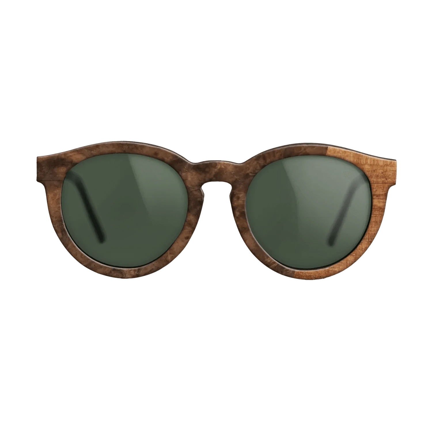 Koa,Walnut Burl: Bauhaus - The Rebel - Round - SIRIS wood optic