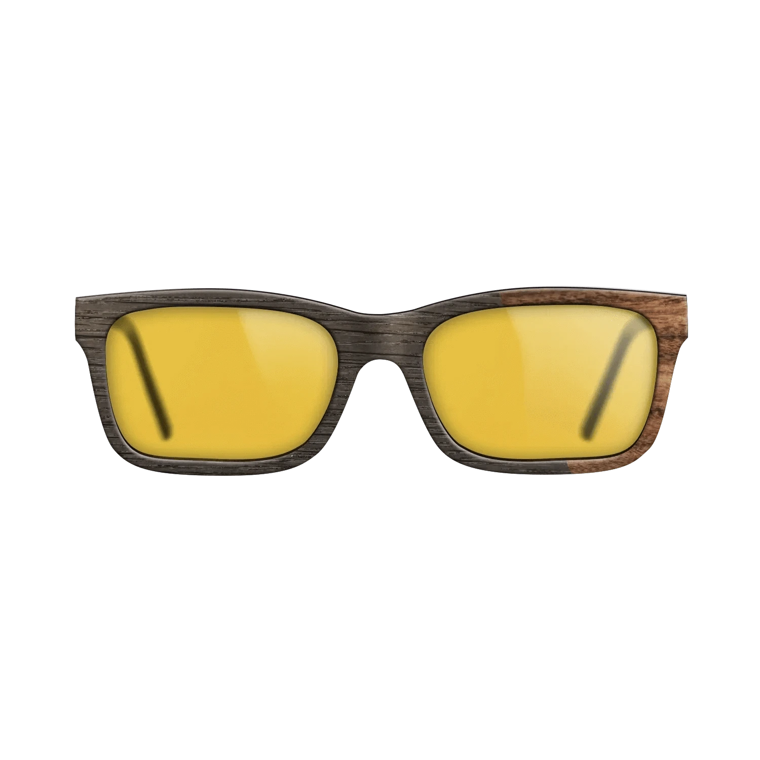 Ziricote Dark Quartered,Santos Rosewood Dark: Splice - The Sage - Rectangle - SIRIS wood optic