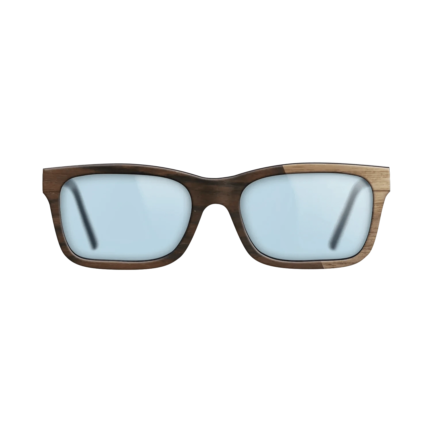 Ziricote Dark Quartered,Walnut: Straight Grain: Splice - The Sage - Rectangle - 1377 - SIRIS wood optic