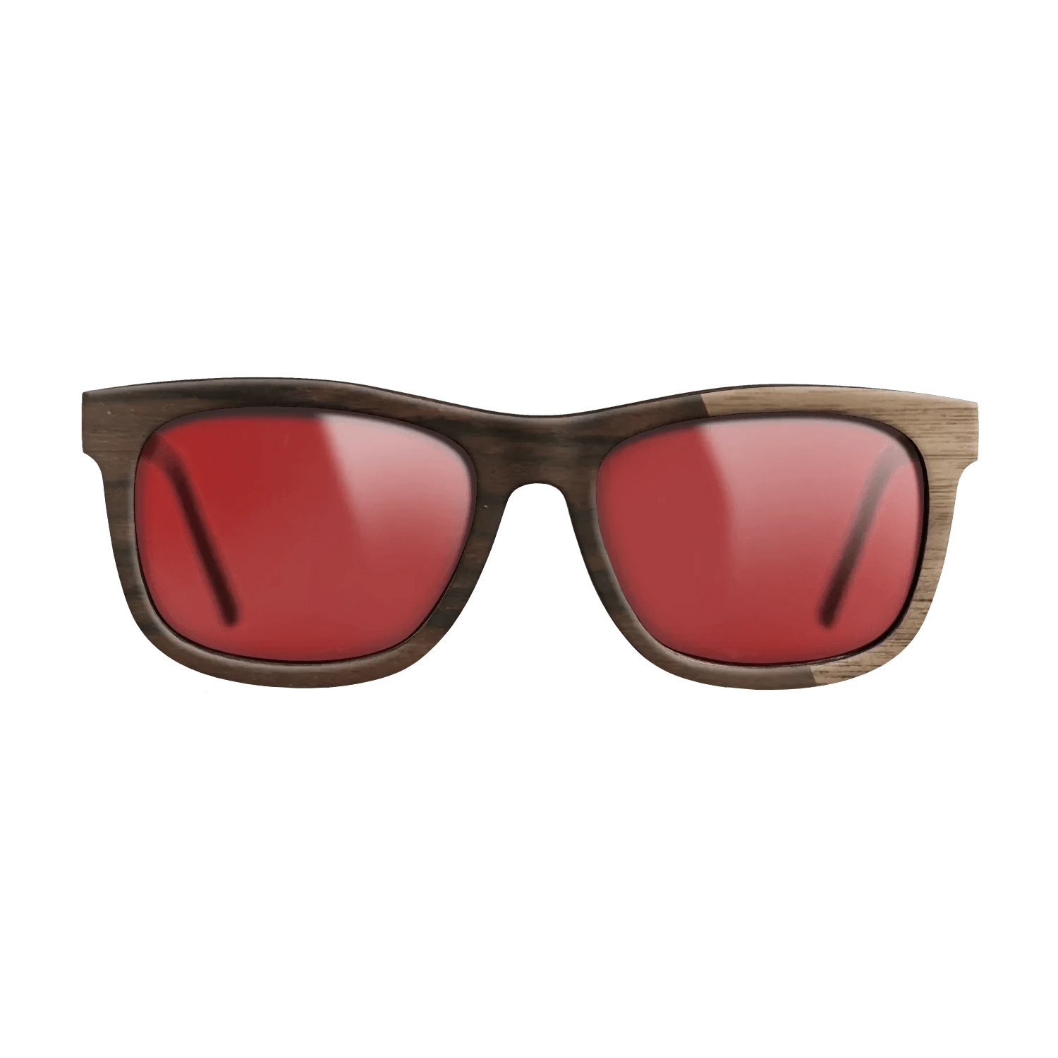 Ziricote Dark Quartered,Walnut: Straight Grain: Splice - The Hero - Square - 1377 - SIRIS wood optic