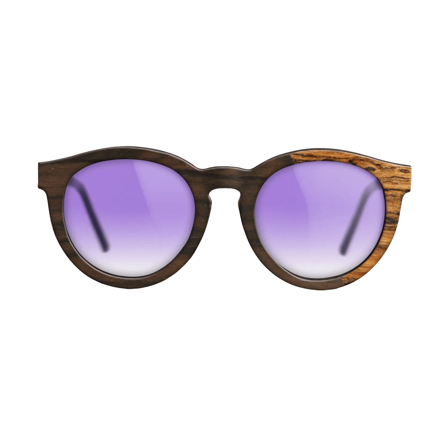 Ziricote Dark Quartered,Bocote: Splice - The Rebel - Round - 2059 - SIRIS wood optic