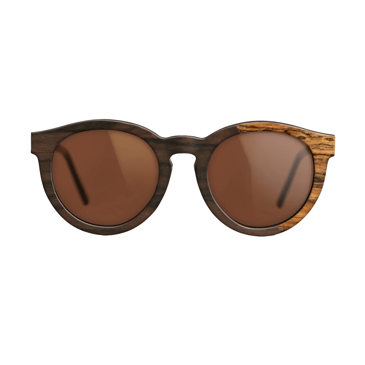 Ziricote Dark Quartered,Bocote: Splice - The Rebel - Round - 2059 - SIRIS wood optic