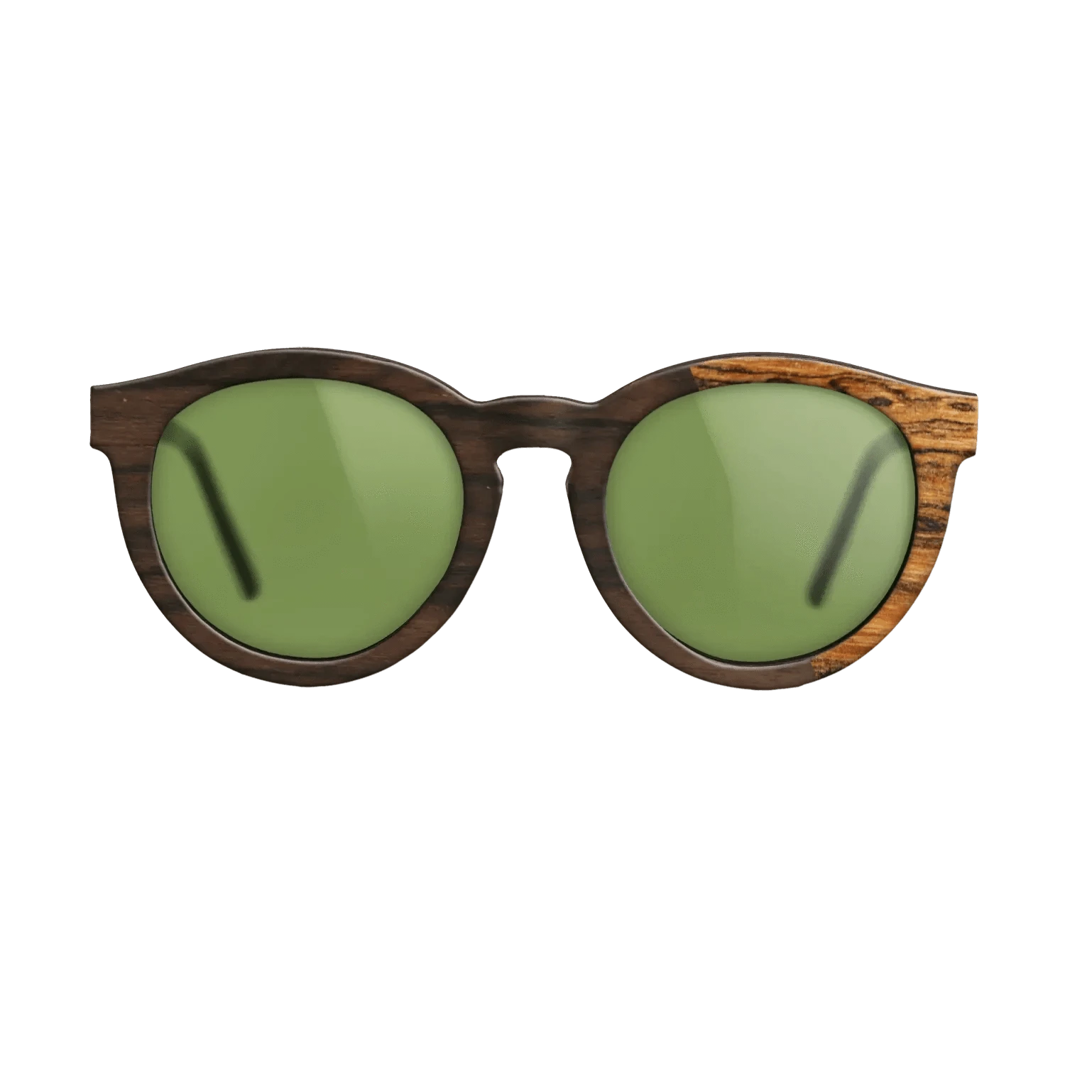 Ziricote Dark Quartered,Bocote: Splice - The Rebel - Round - 2059 - SIRIS wood optic