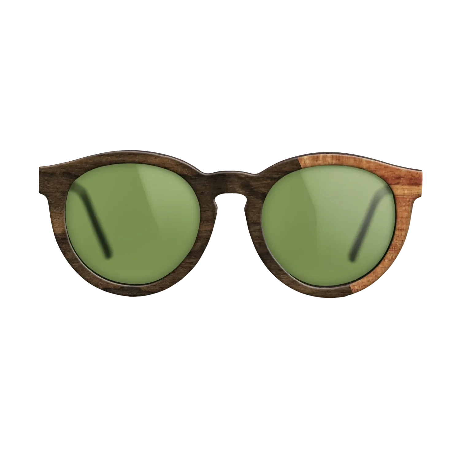 Ziricote Dark Quartered,Koa: Splice - The Rebel - Round - 1717 - SIRIS wood optic