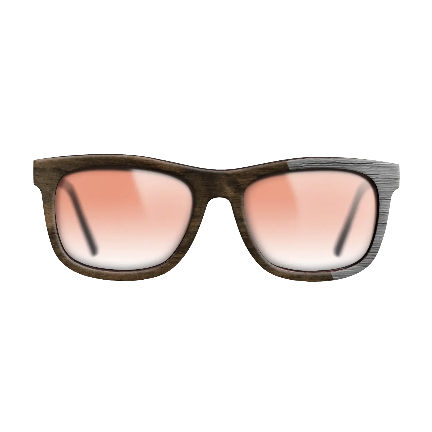 Ziricote Dark Quartered,Poplar Dyed: Grey: Splice - The Hero - Square - 1338 - SIRIS wood optic