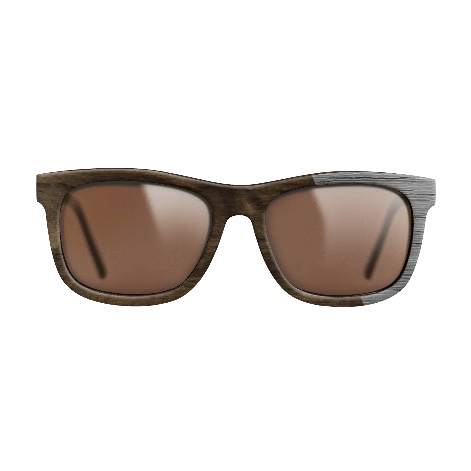 Ziricote Dark Quartered,Poplar Dyed: Grey: Splice - The Hero - Square - 1338 - SIRIS wood optic