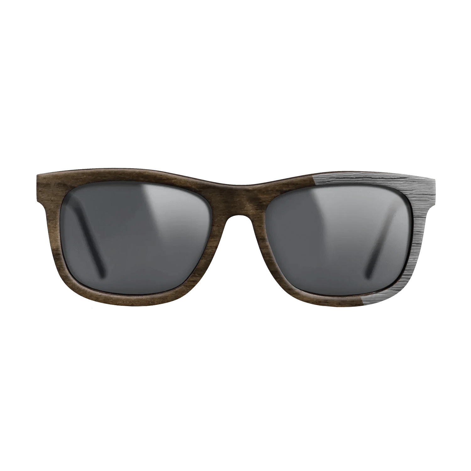 Ziricote Dark Quartered,Poplar Dyed: Grey: Splice - The Hero - Square - 1338 - SIRIS wood optic