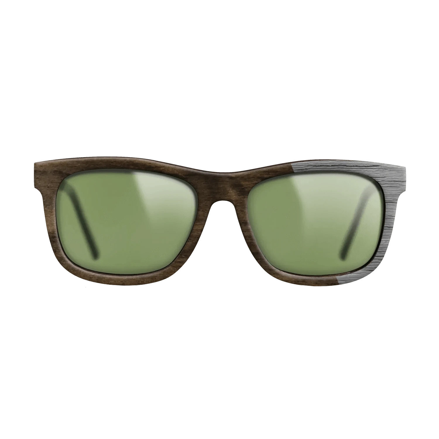 Ziricote Dark Quartered,Poplar Dyed: Grey: Splice - The Hero - Square - 1338 - SIRIS wood optic