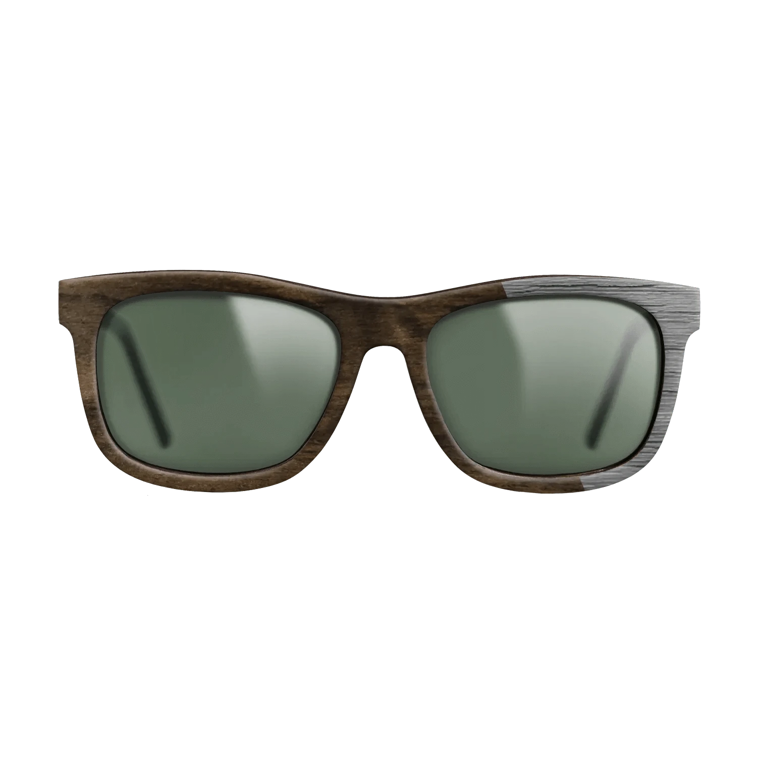 Ziricote Dark Quartered,Poplar Dyed: Grey: Splice - The Hero - Square - 1338 - SIRIS wood optic