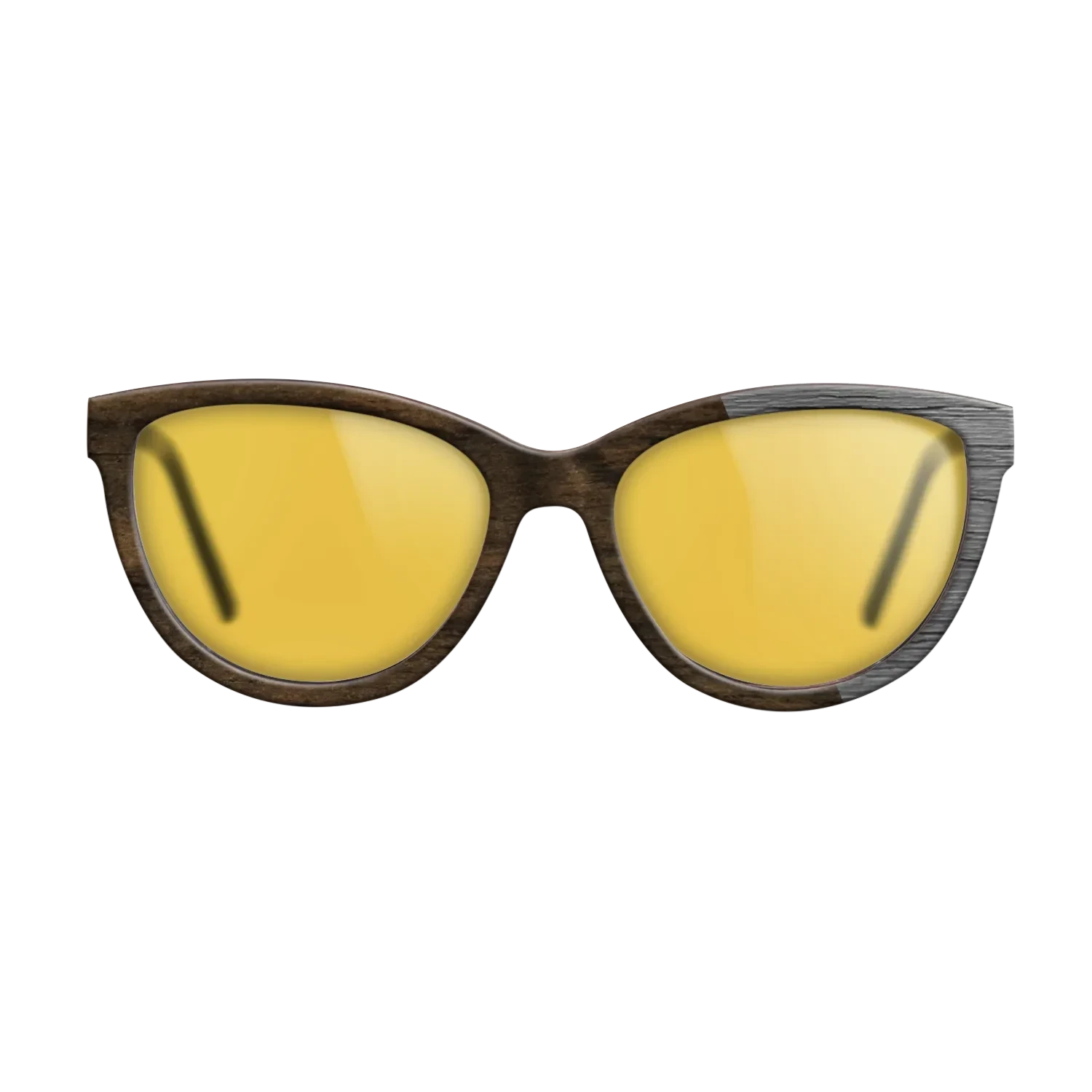 Ziricote Dark Quartered,Poplar Dyed: Grey: Splice - The Maiden - Cat - 1338 - SIRIS wood optic