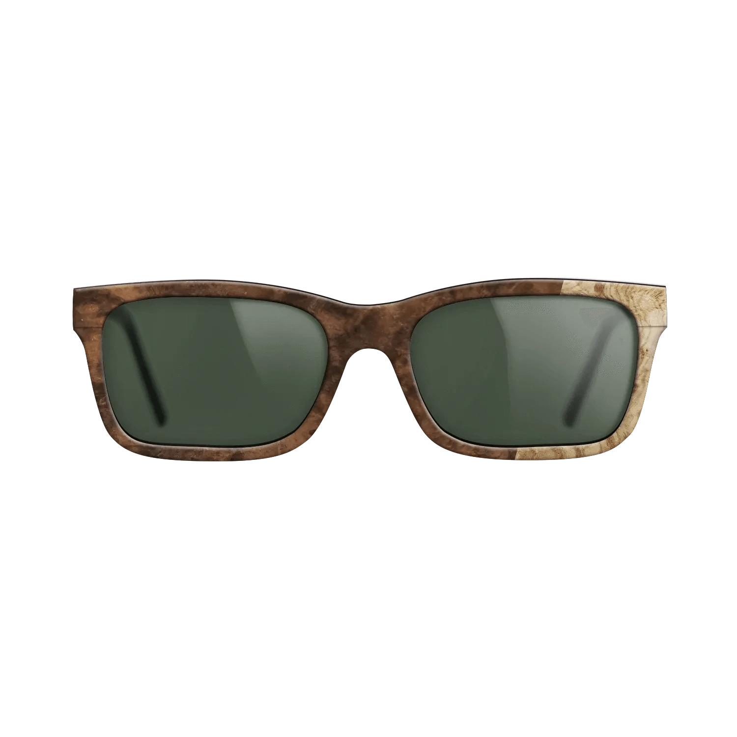 Walnut Burl,Olive Burl: Bauhaus - The Sage - Rectangle - 724 - SIRIS wood optic