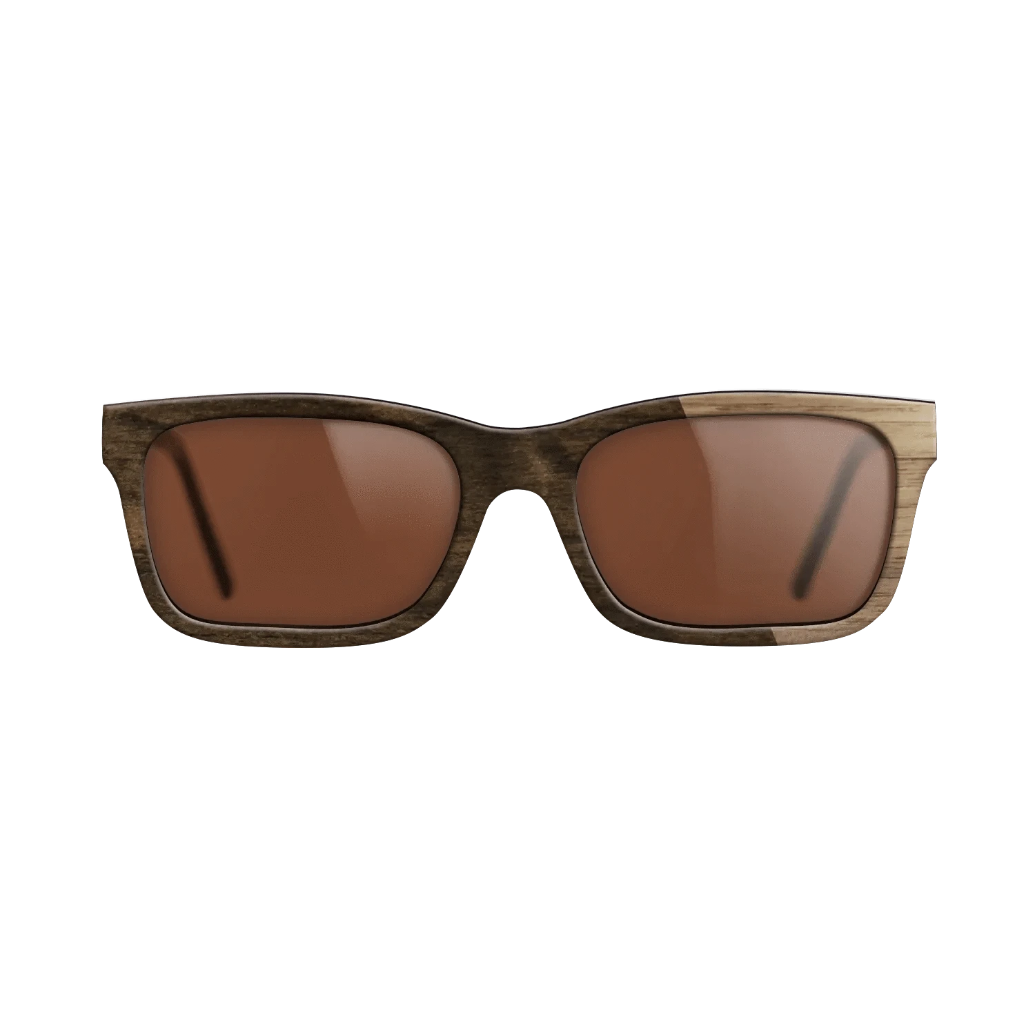 Ziricote Dark Quartered,Walnut: Straight Grain: Splice - The Sage - Rectangle - 1110 - SIRIS wood optic