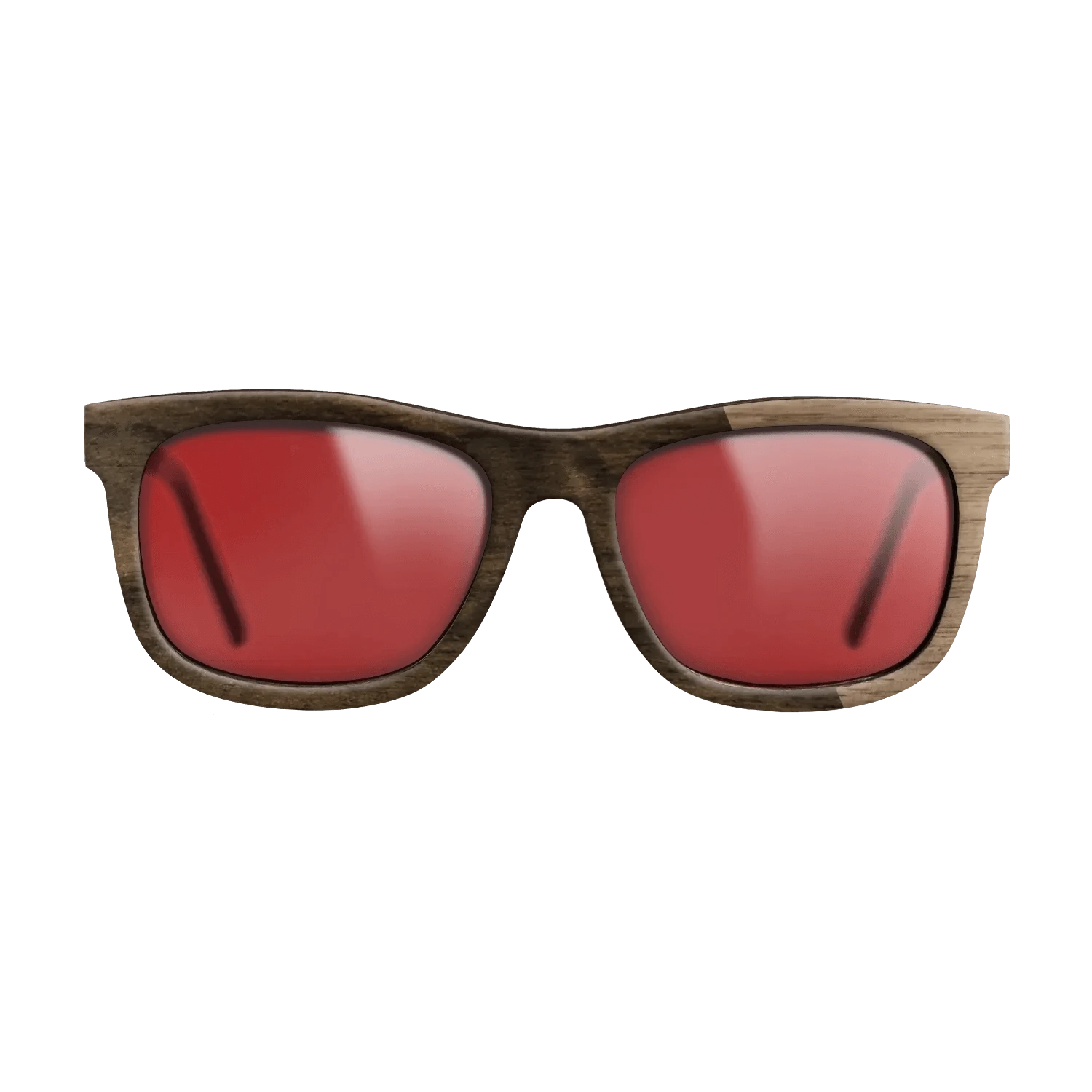 Ziricote Dark Quartered,Walnut: Straight Grain: Splice - The Hero - Square - 1110 - SIRIS wood optic