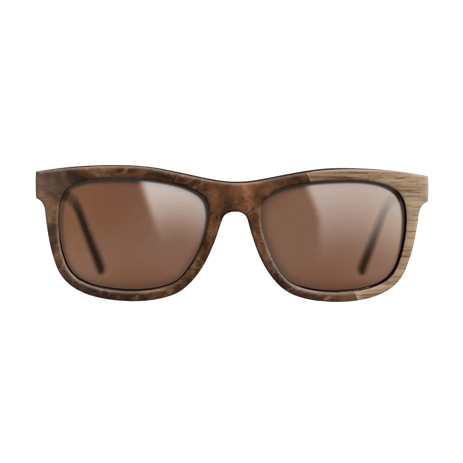 Walnut Burl,Walnut: Straight Grain: Splice - The Hero - Square - 754 - SIRIS wood optic