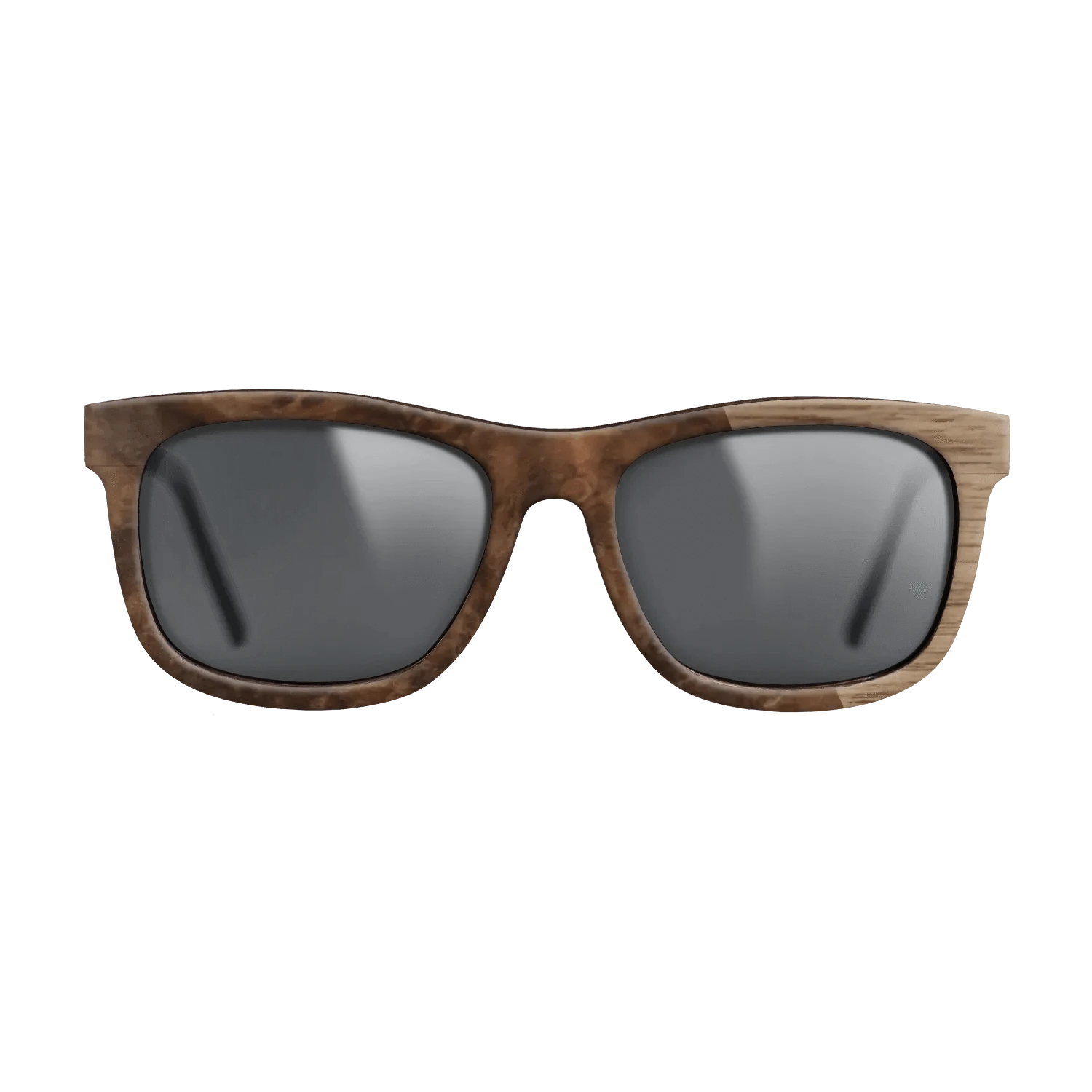 Walnut Burl,Walnut: Straight Grain: Splice - The Hero - Square - 754 - SIRIS wood optic