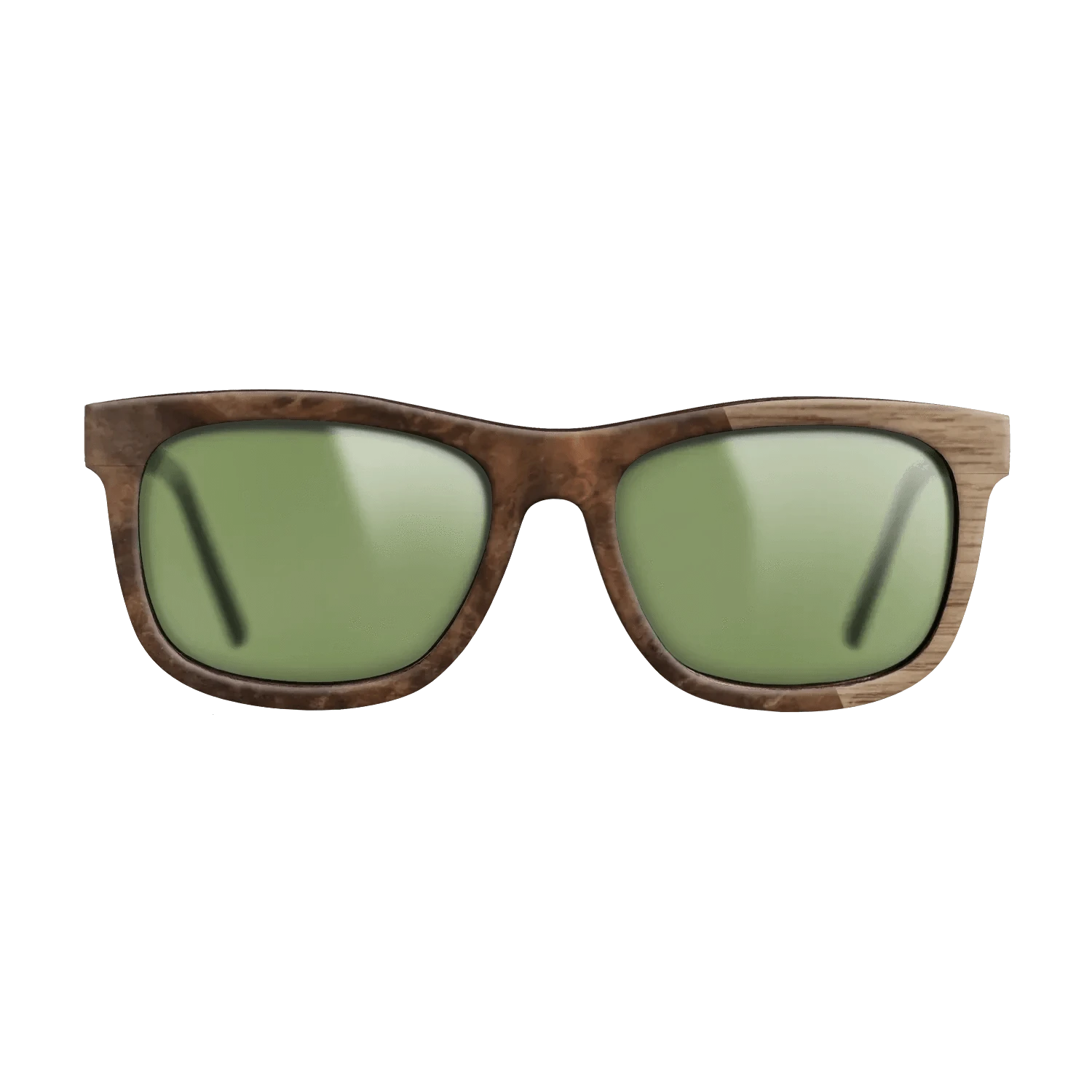 Walnut Burl,Walnut: Straight Grain: Splice - The Hero - Square - 754 - SIRIS wood optic