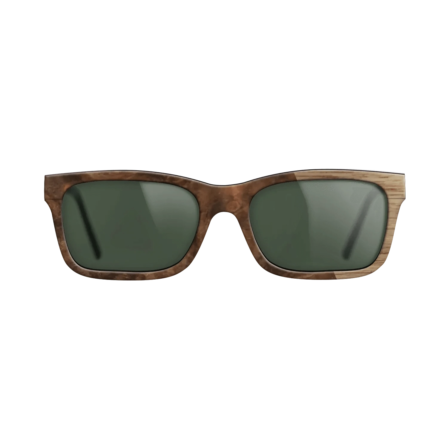 Walnut Burl,Walnut: Straight Grain: Splice - The Sage - Rectangle - 754 - SIRIS wood optic