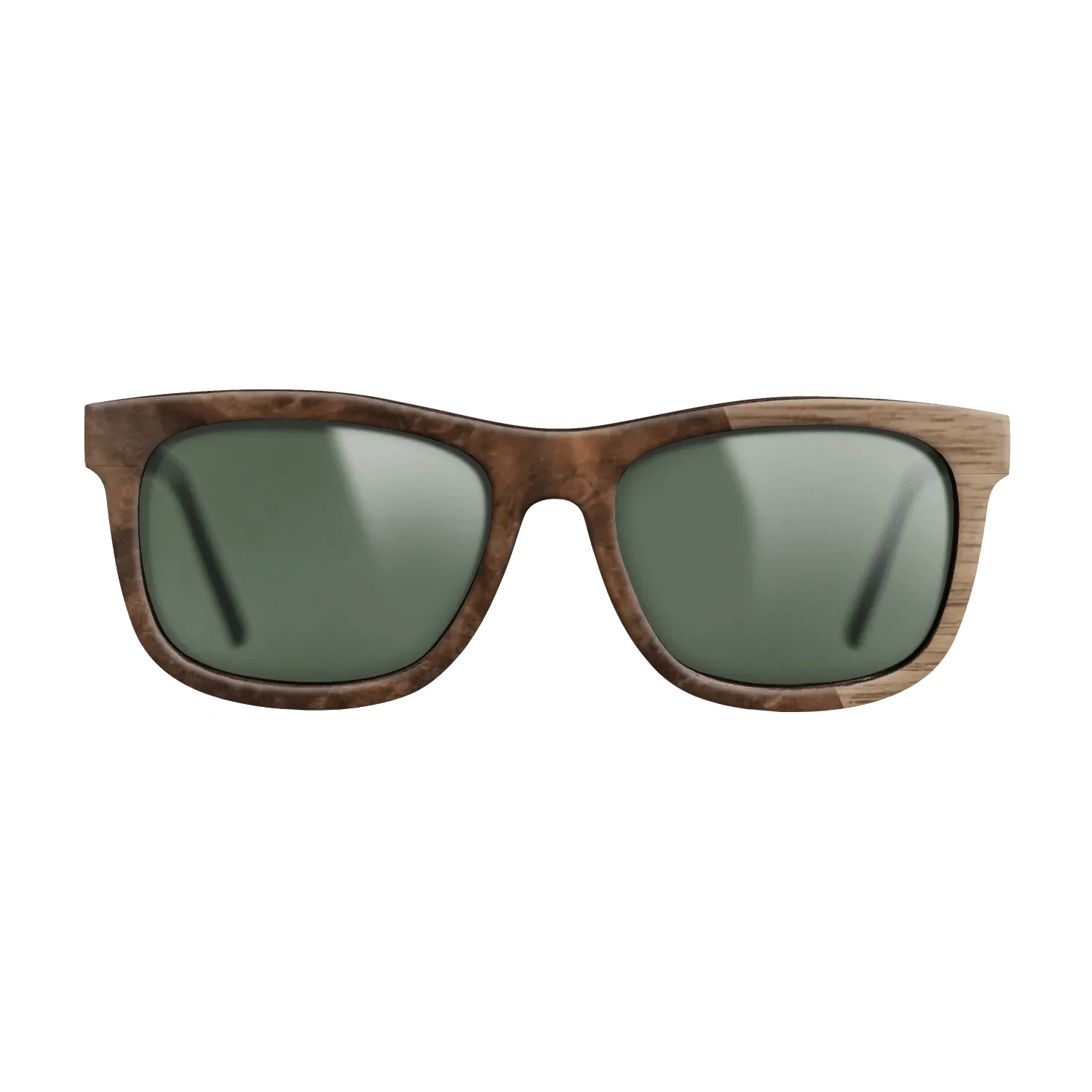 Walnut Burl,Walnut: Straight Grain: Splice - The Hero - Square - 754 - SIRIS wood optic